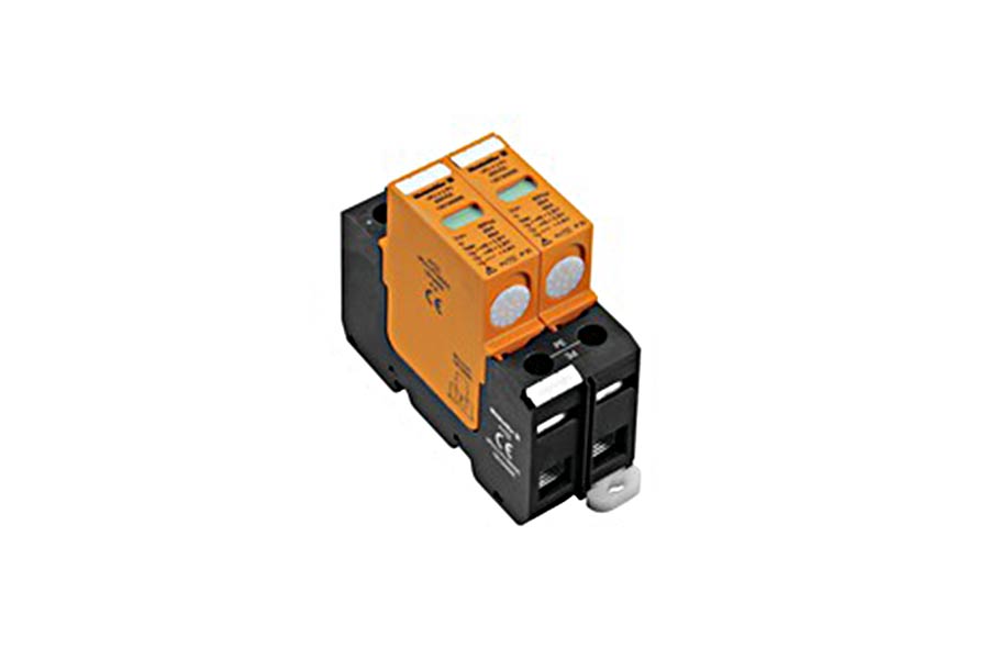 Descargadores de sobretensión Weidmuller, Baja tensión, 600 V, Tipo: VPU II 2 PV 600V DC, Sin contacto de aviso remoto