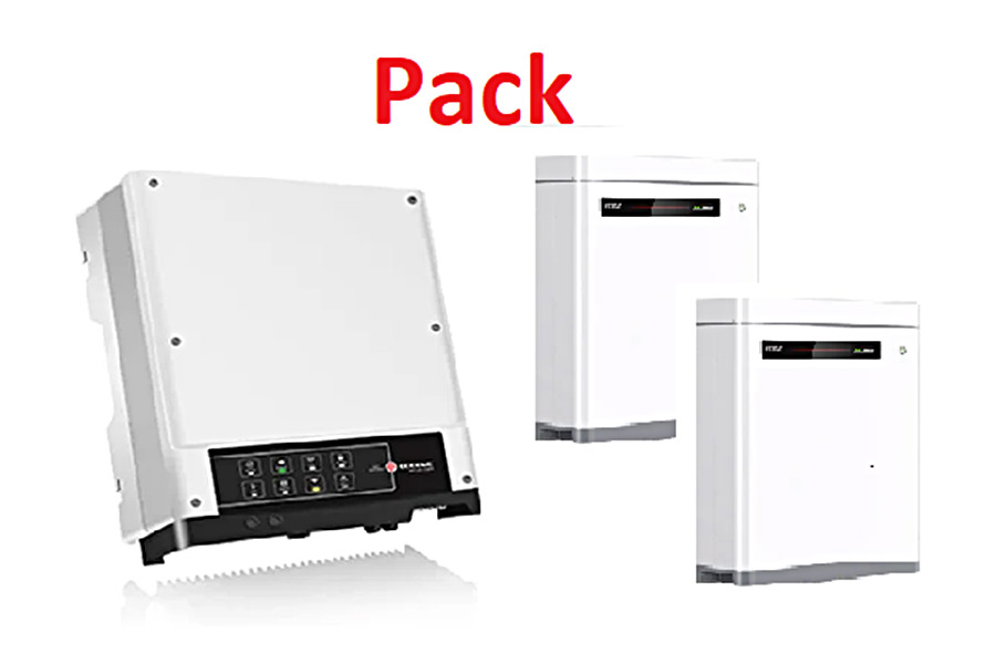 Pack inversor retrofit 5000S-BP y 2 baterías LX U5.4-L (10,8 kWh)