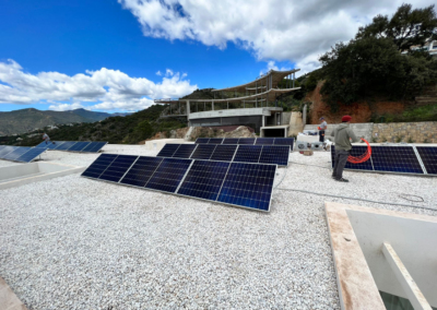 placas solares edificio